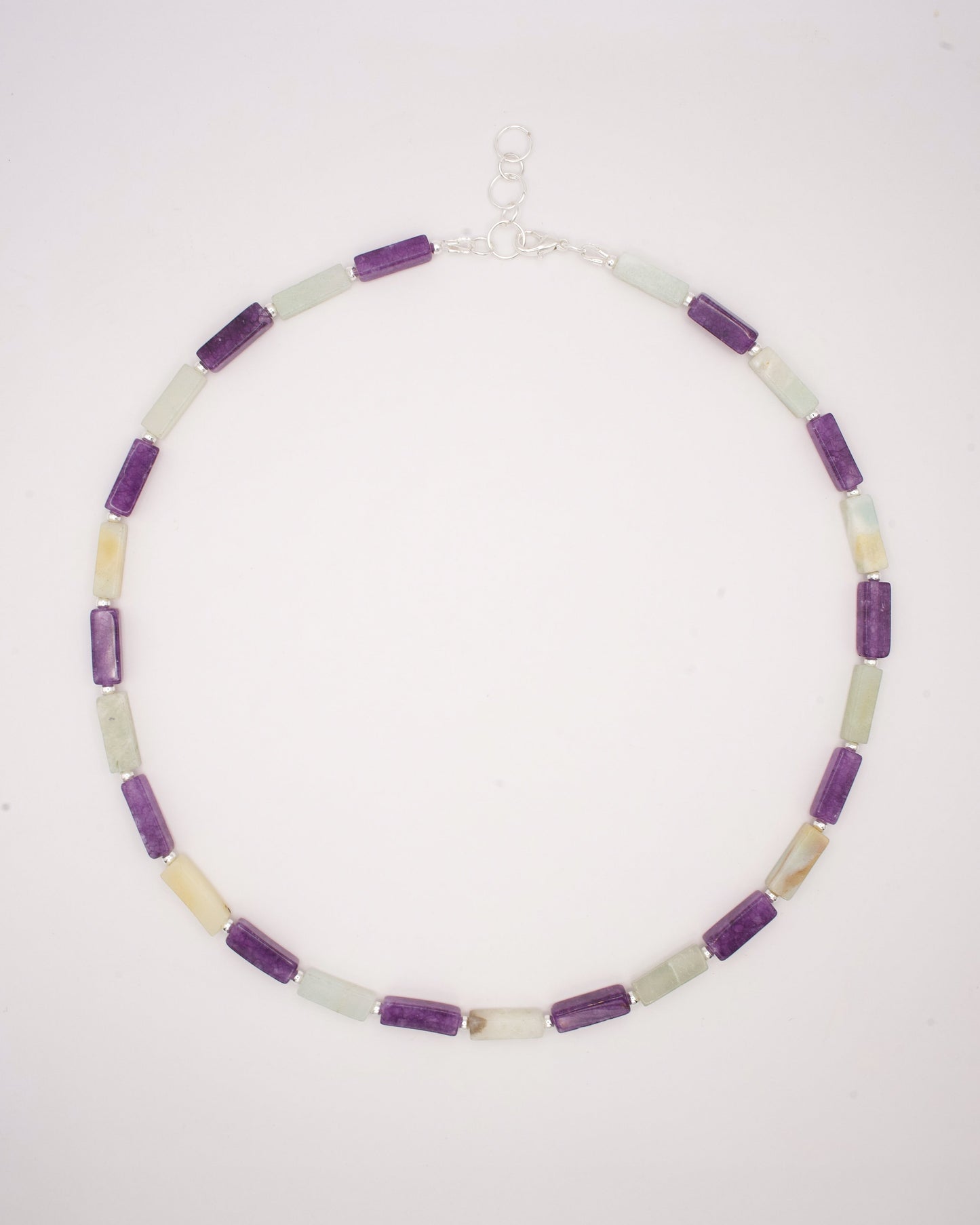 Avi Amazonite & Amethyst Necklace