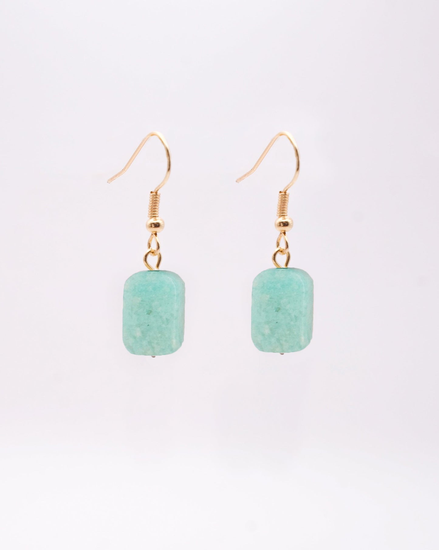Pendientes Yahad Amazonita