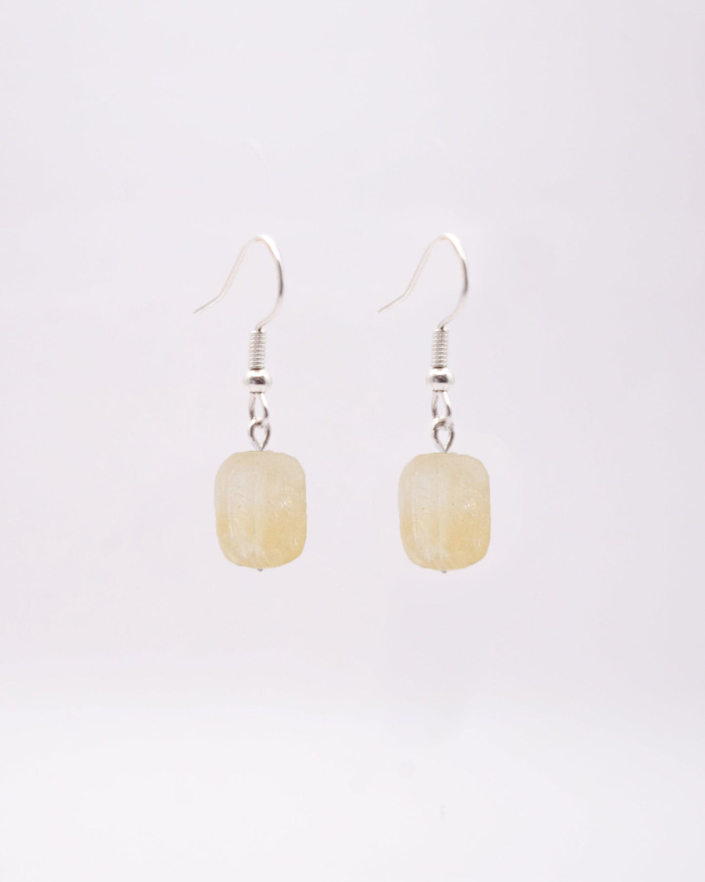 Boucles d'oreilles Yahad Citrine