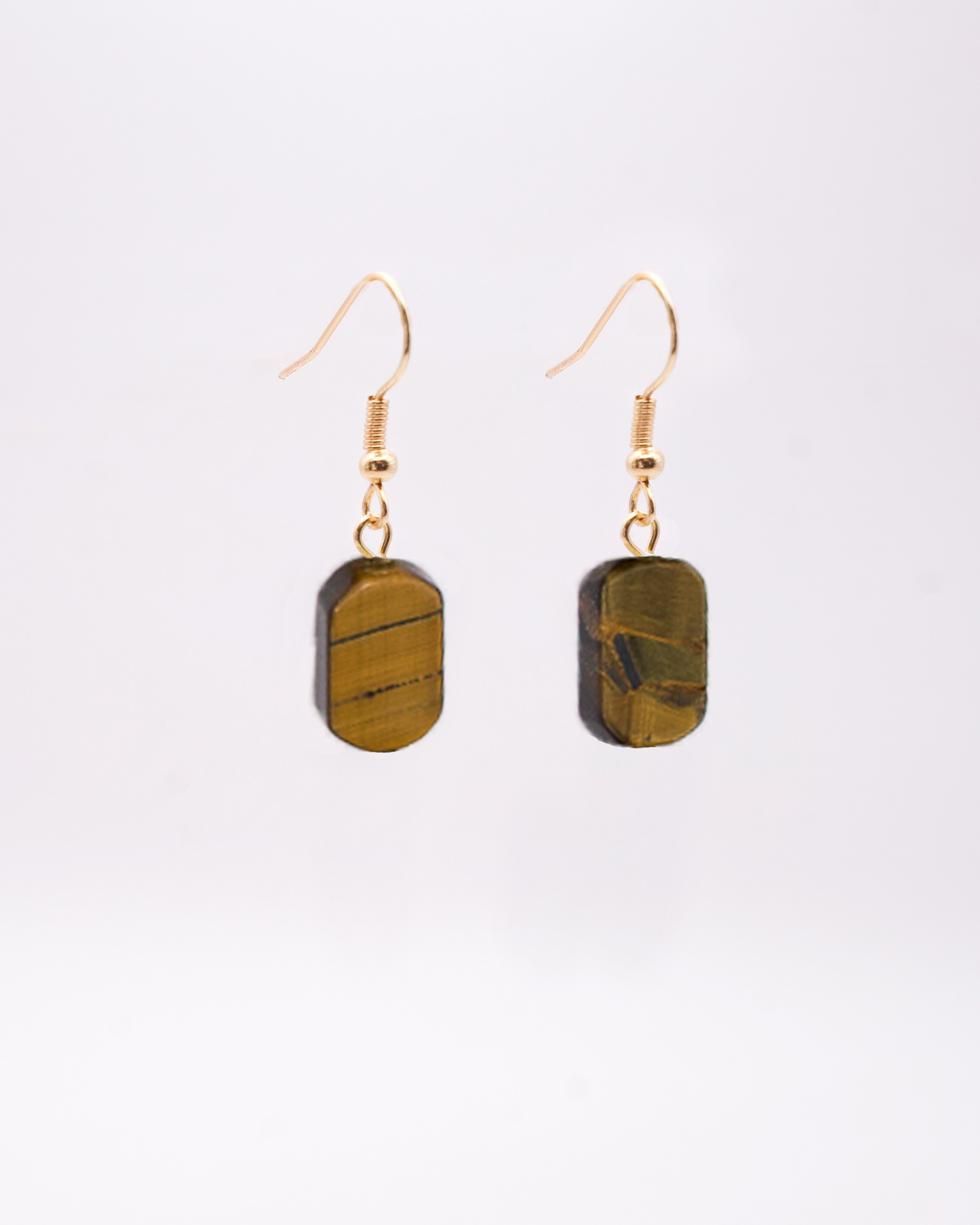 Boucles d'oreilles Yahad Oeil de Tigre