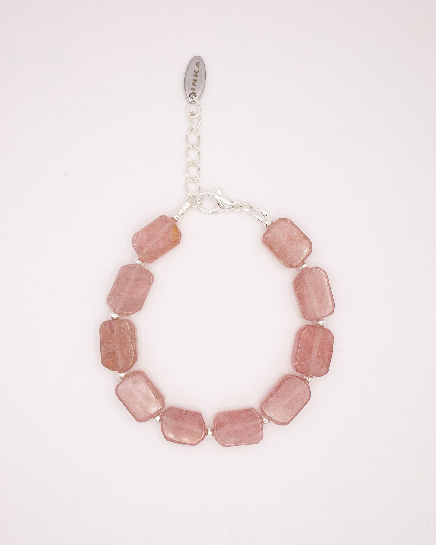 Bracciale in quarzo fragola Yahad