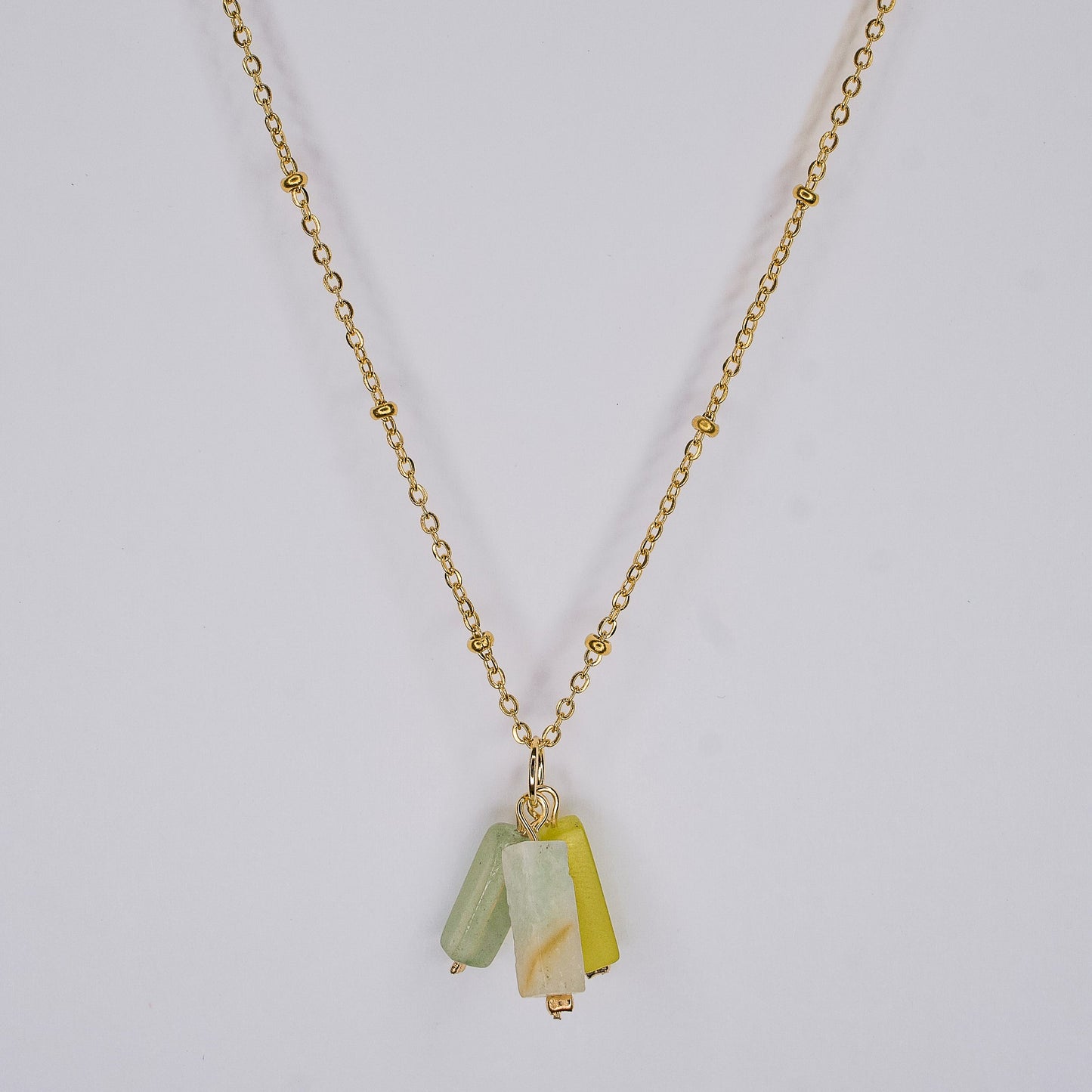 Inka - Amazonite, Aventurine & Quartz citron
