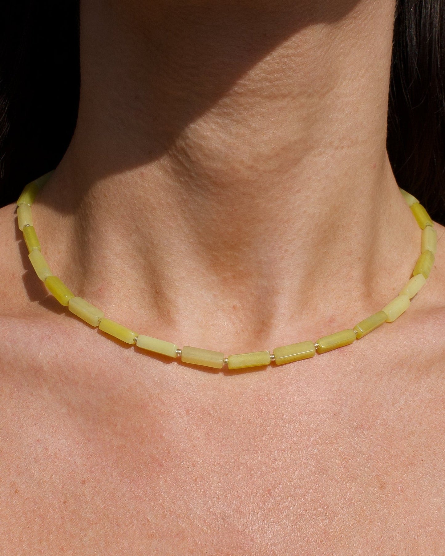 Collier Avi Quartz citron