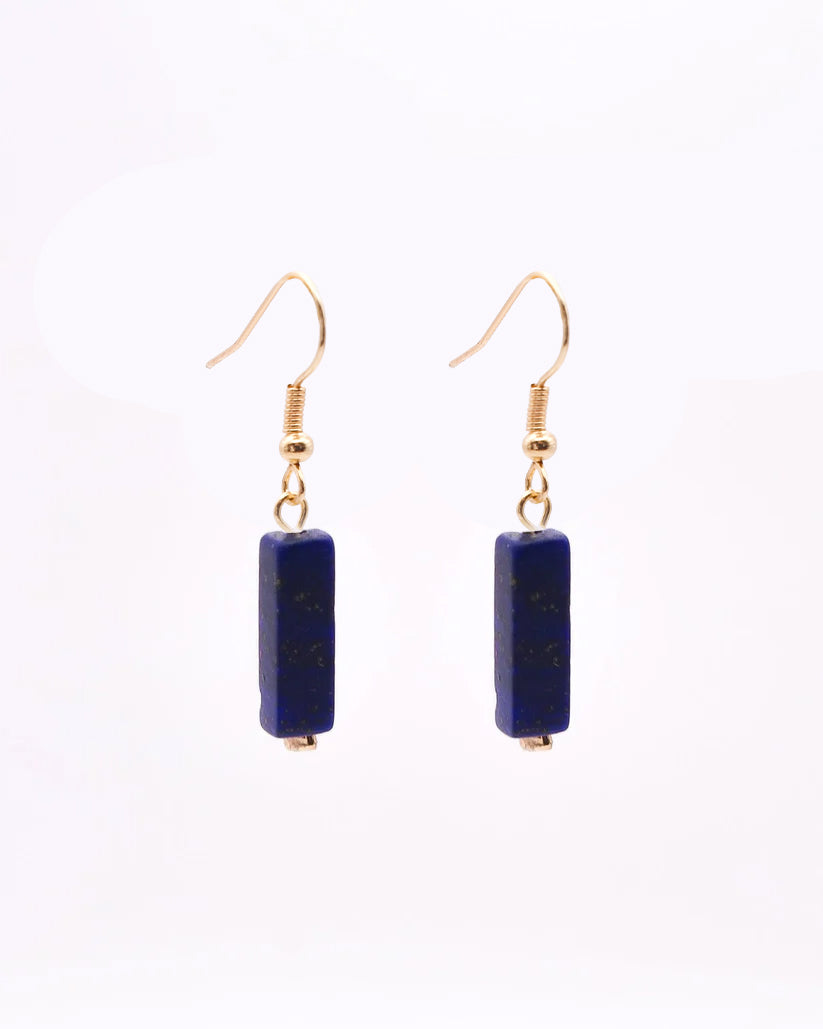Boucles d'oreilles Avi Lapis Lazuli