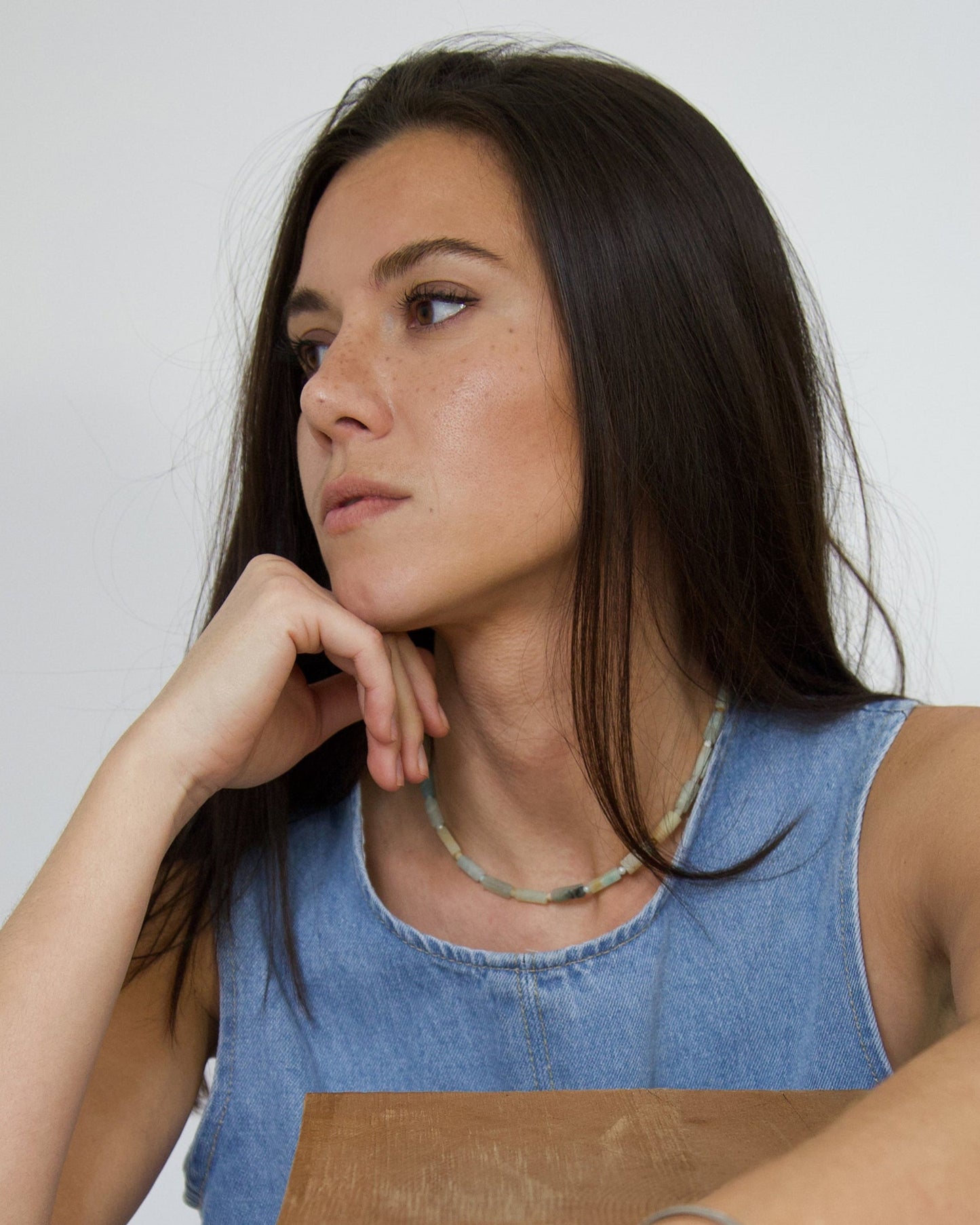 Collier Avi deux Amazonite