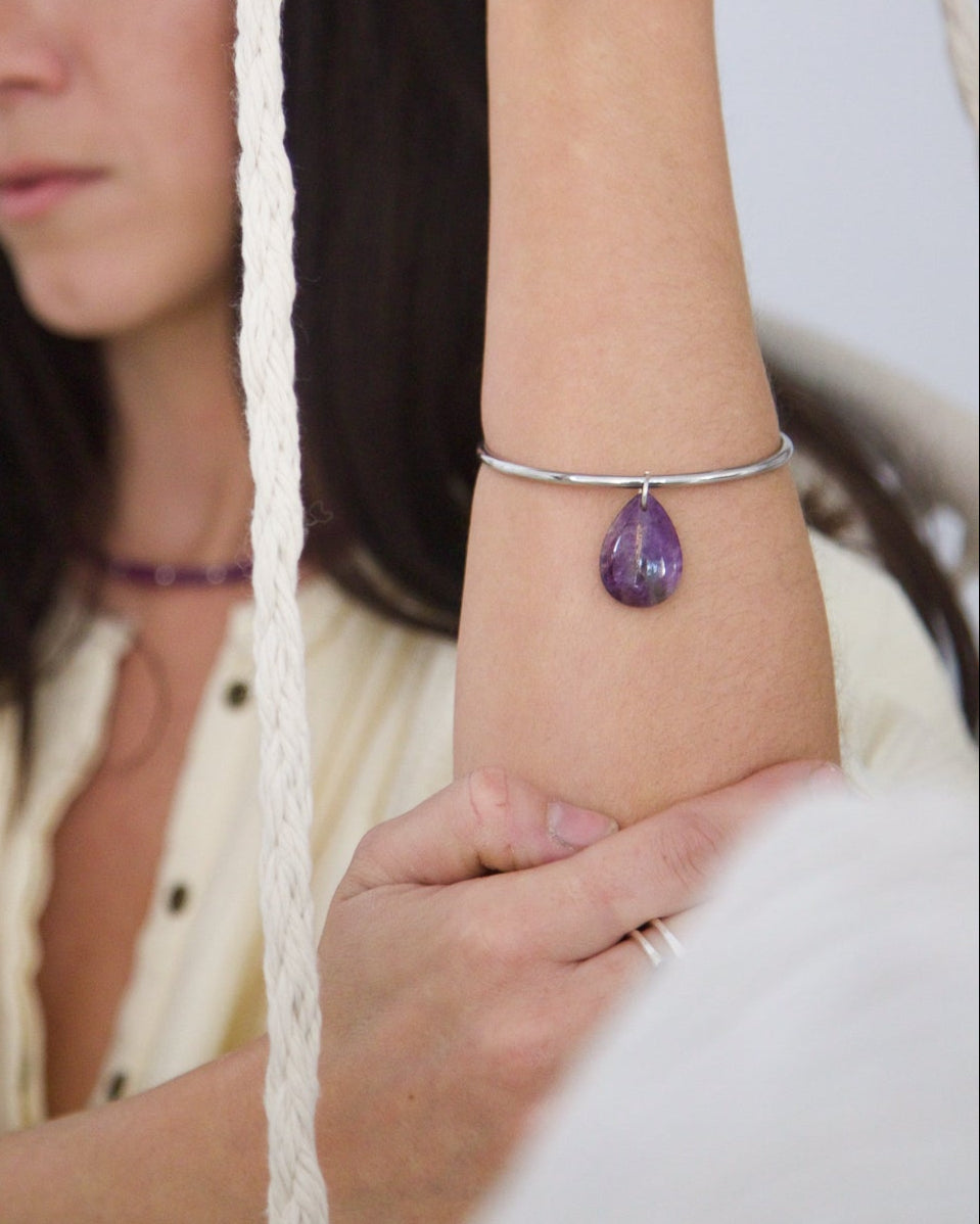 Pulsera de esclava con colgante - Personalizable