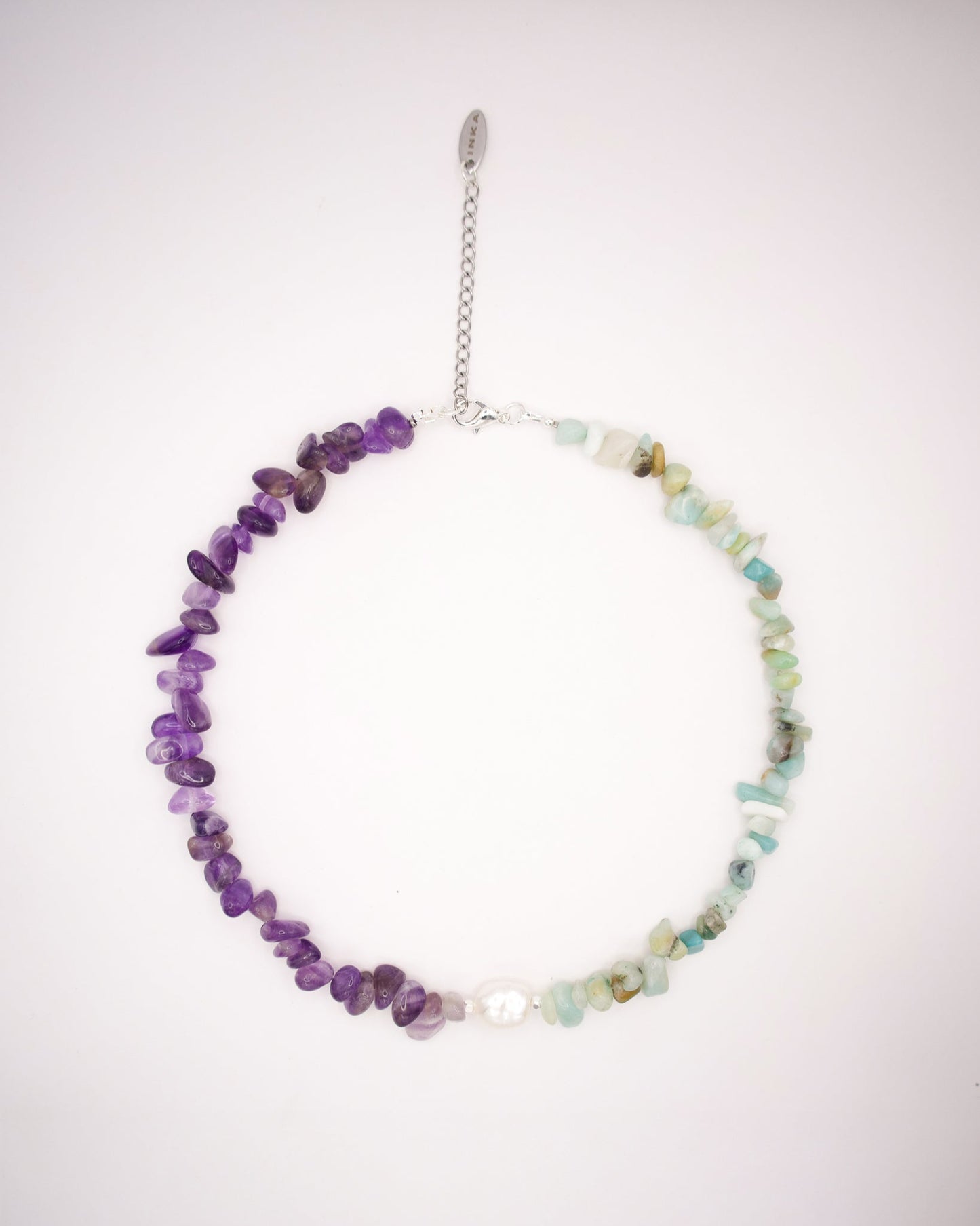 Mother-of-pearl and Labradorite