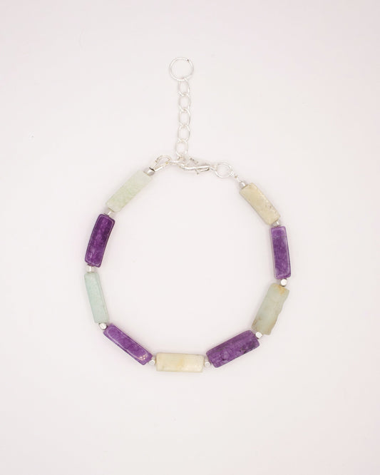 Avi Amazonite &amp; Amethyst Bracelet