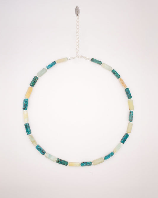 Avi Amazonite &amp; Jade Necklace 