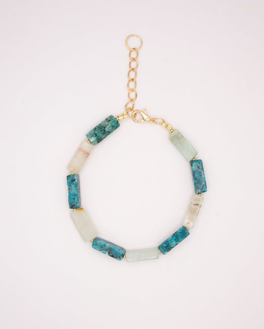 Avi Amazonite &amp; Jade Bracelet