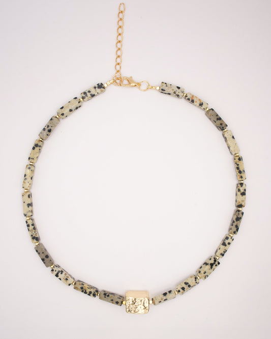 Avi Dalmatian Jasper Necklace