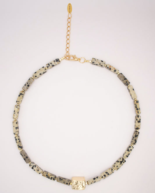 Avi Dalmatian Jasper Necklace