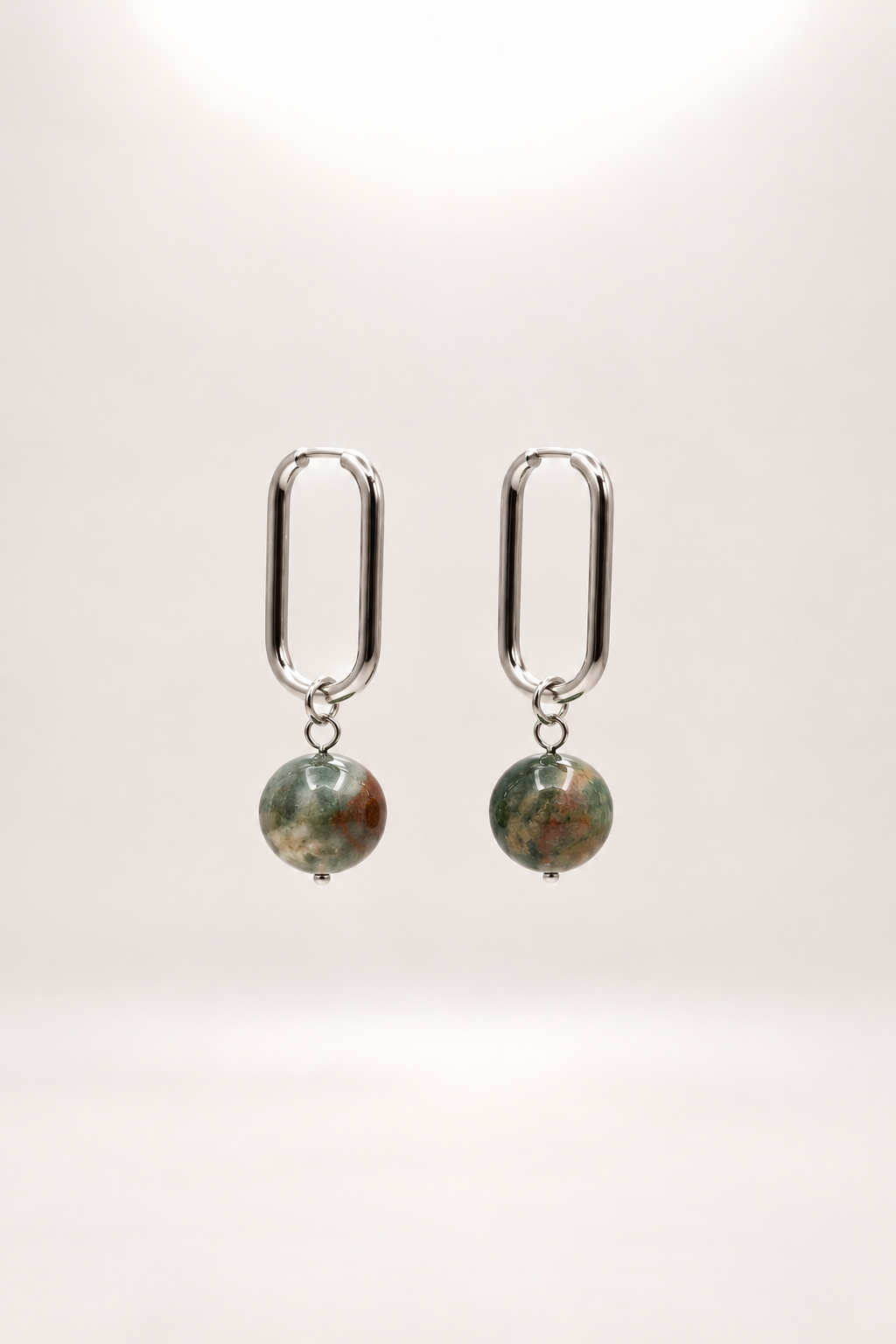 Boucles d'oreilles Cara Agate Indienne