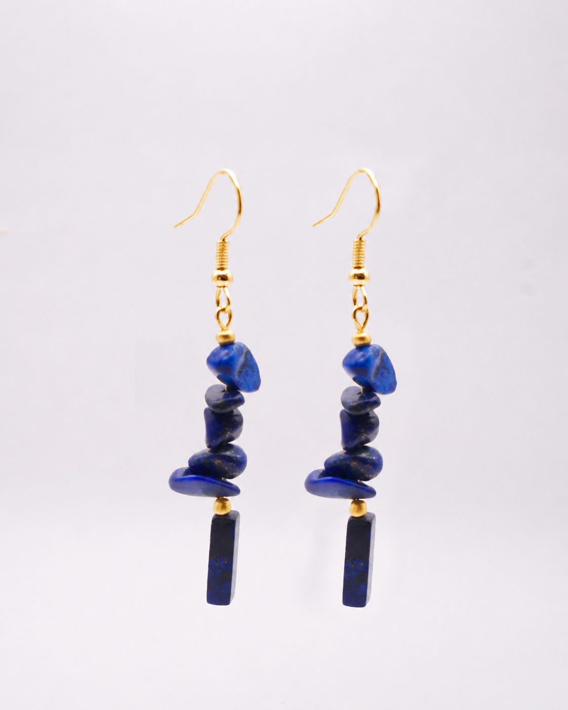 Pendientes Ora Amazonita y Lapis Lazuli