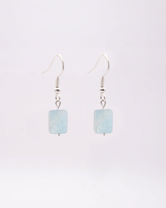 Boucles d'oreilles Yahad Aigue Marine