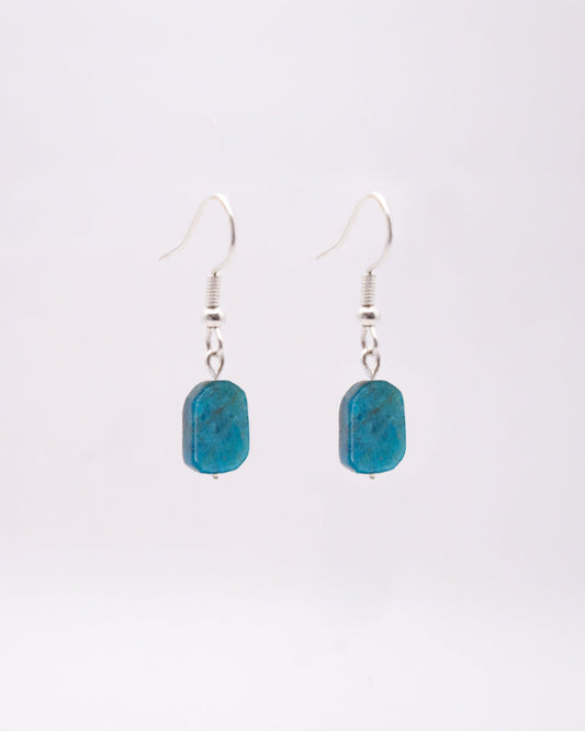 Boucles d'oreilles Yahad Apatite