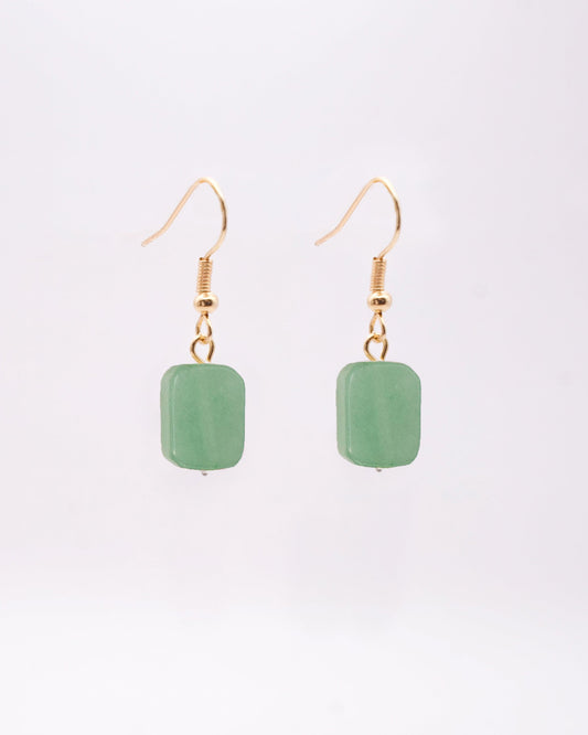 Boucles d'oreilles Yahad Aventurine