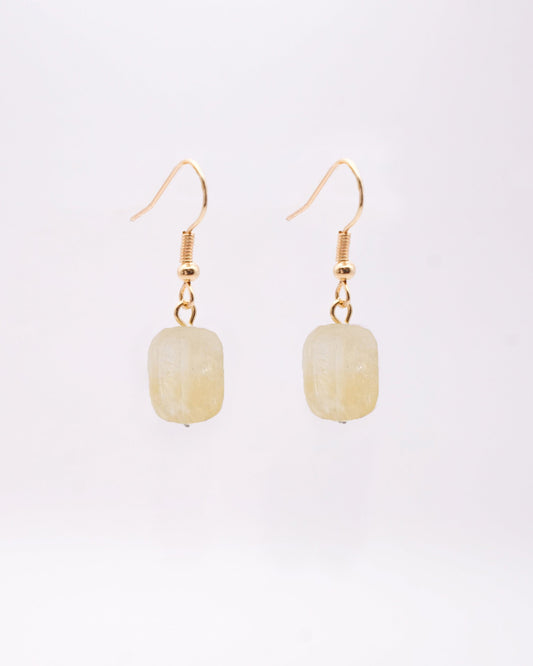 Boucles d'oreilles Yahad Citrine