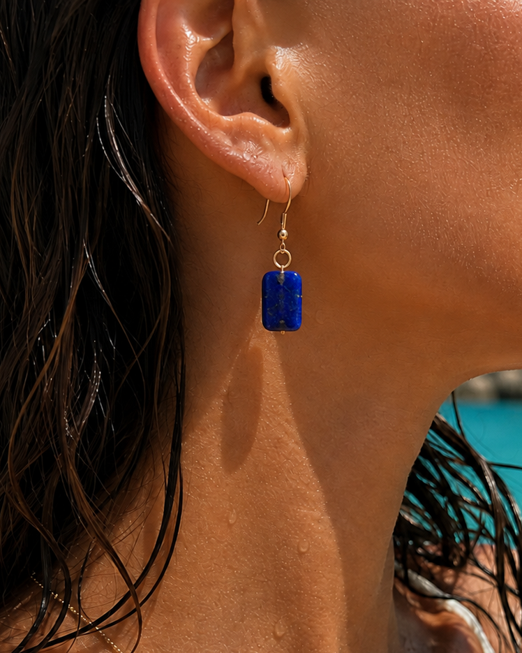 Pendientes Yahad Lapis Lazuli