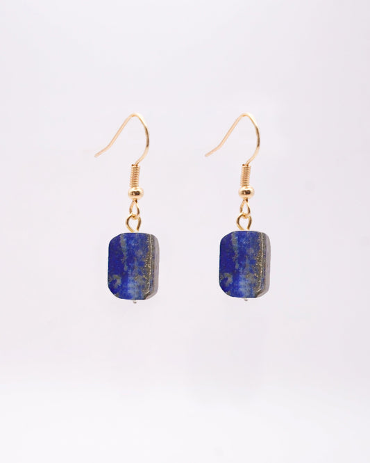 Boucles d'oreilles Yahad Lapis Lazuli