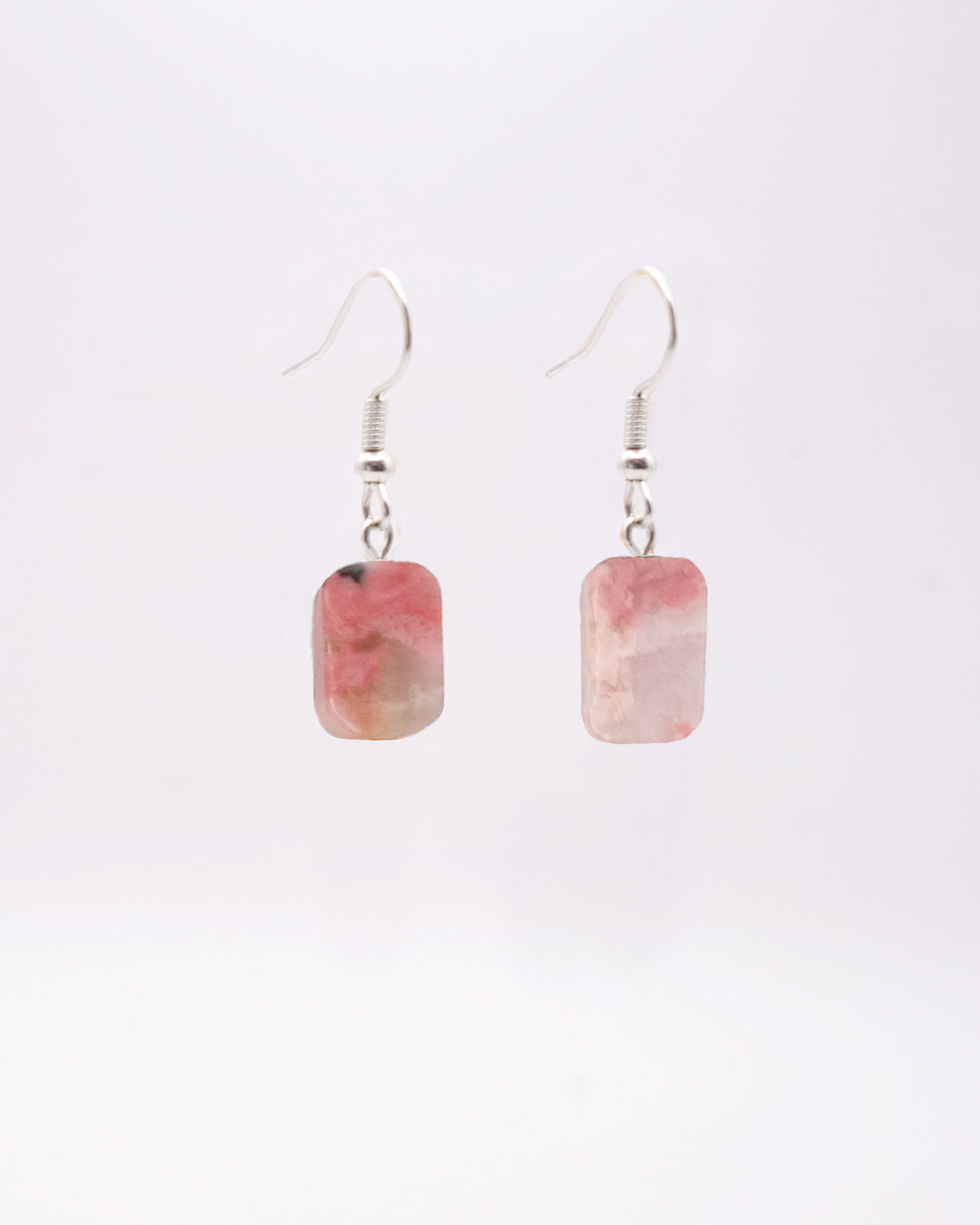 Boucles d'oreilles Yahad Opale rose