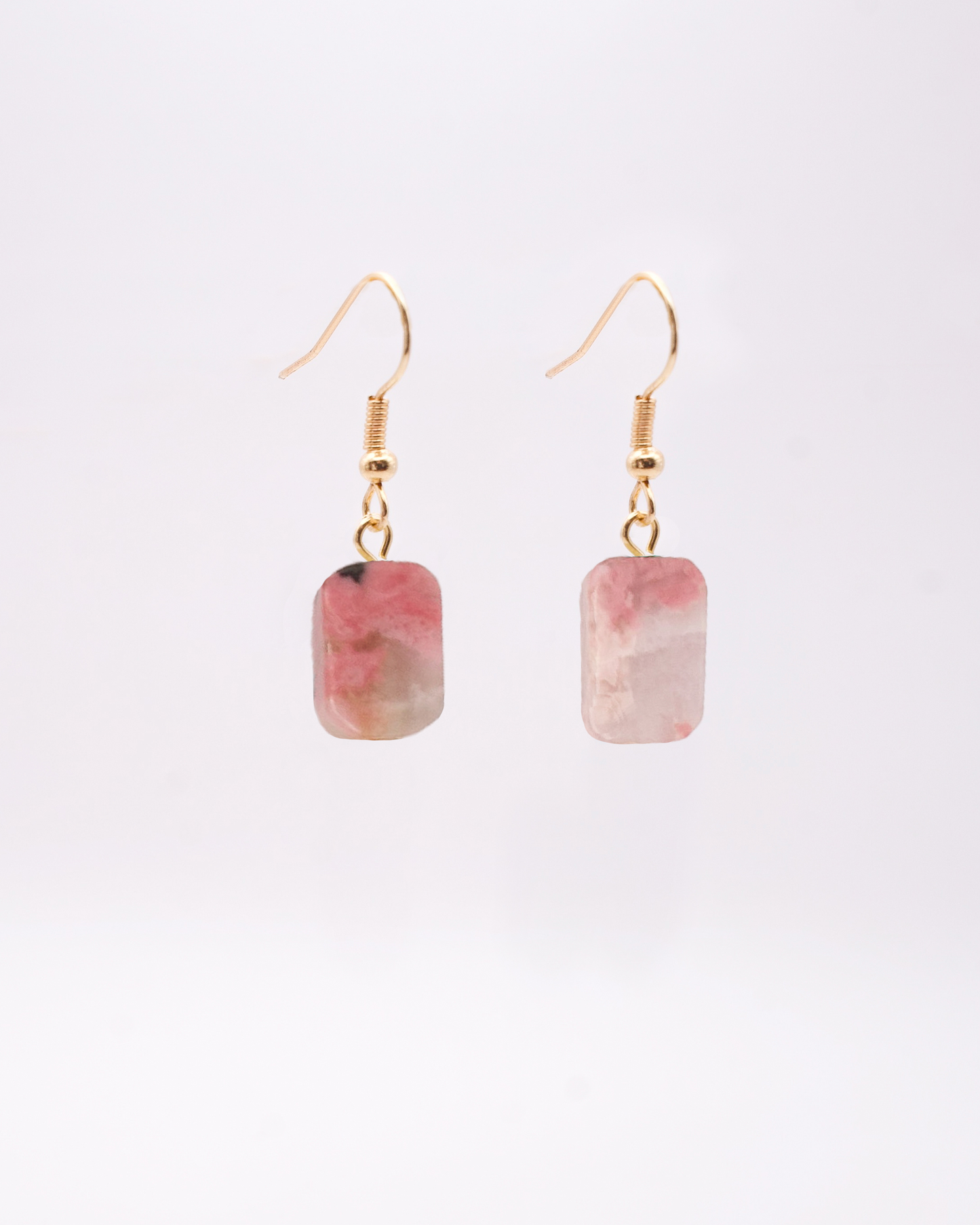 Boucles d'oreilles Yahad Opale rose