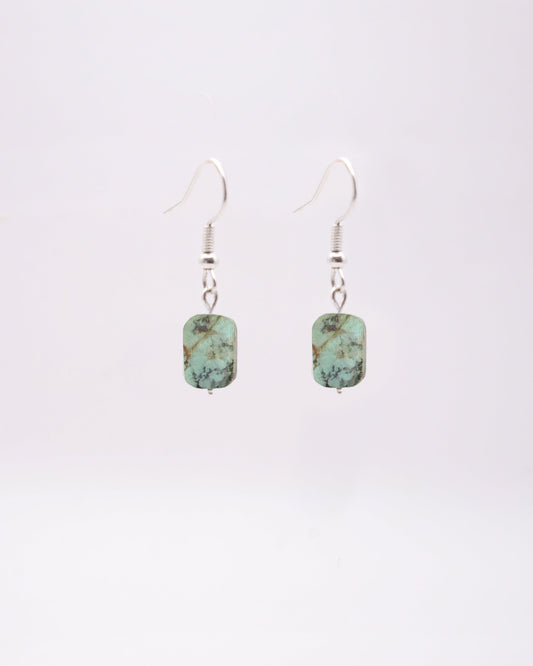Boucles d'oreilles Yahad Turquoise