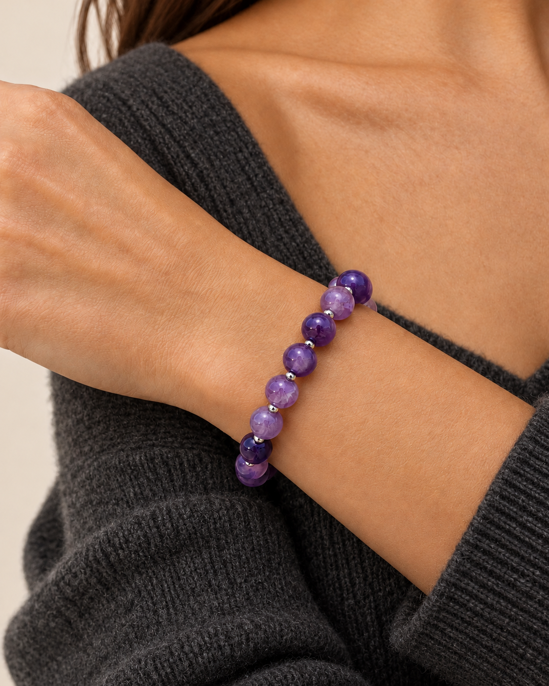 Bracelet Cara Améthyste