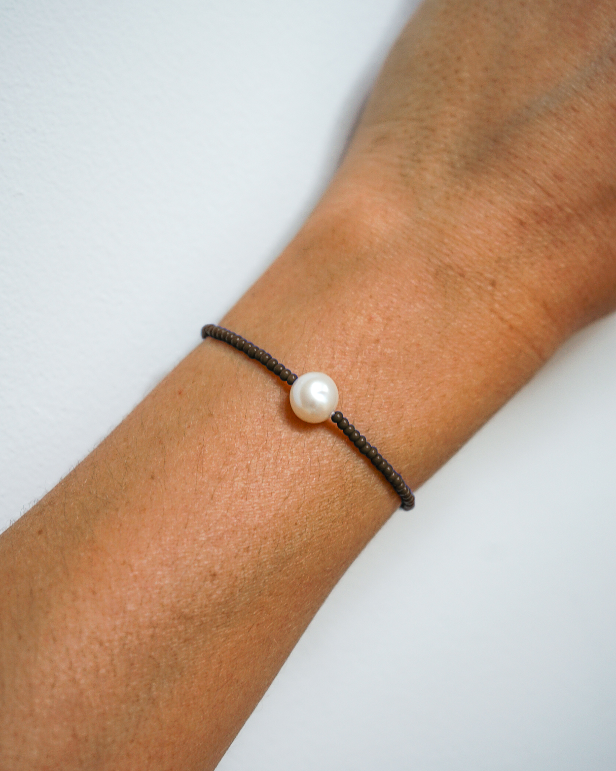 Mother-of-Pearl and Pearl Bracelet