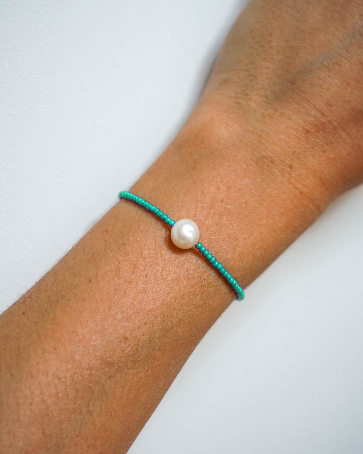 Mother-of-Pearl and Pearl Bracelet