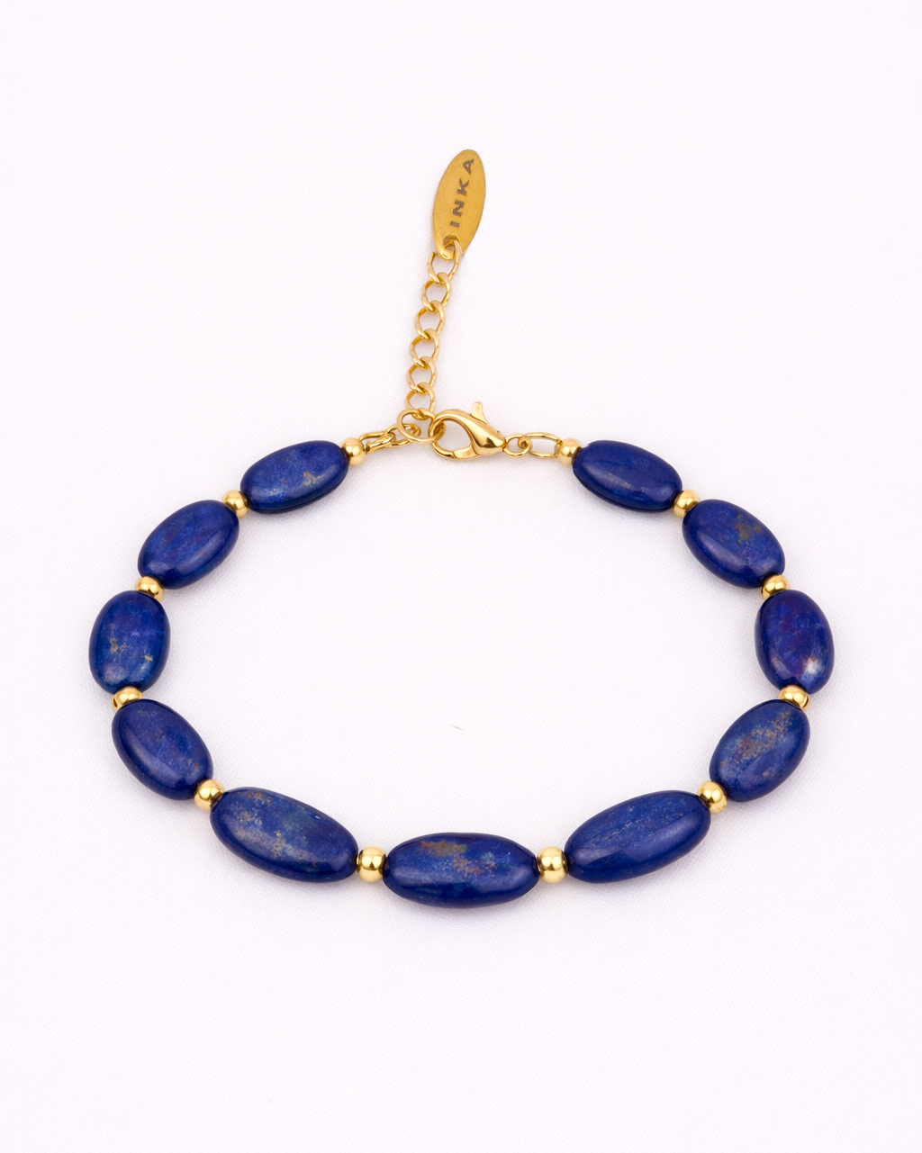 Bracelet Ovale Lapis Lazuli
