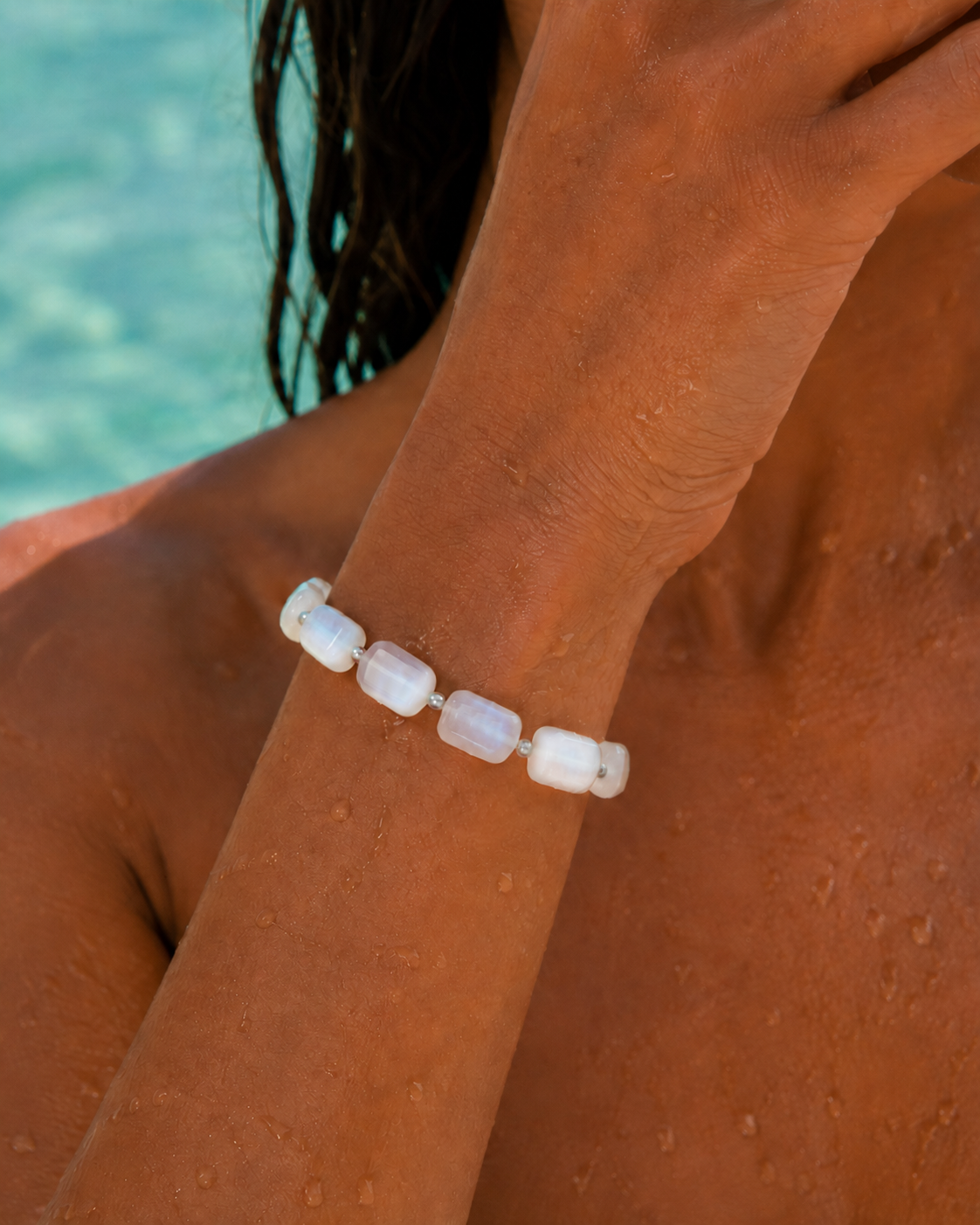 Pulsera Yahad Piedra de Luna