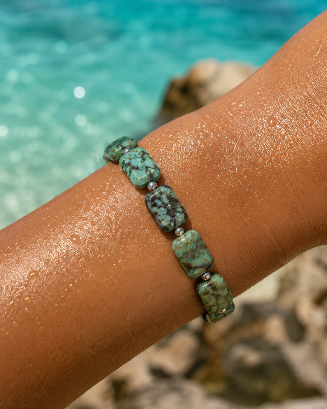 Pulsera Yahad Turquesa Africana