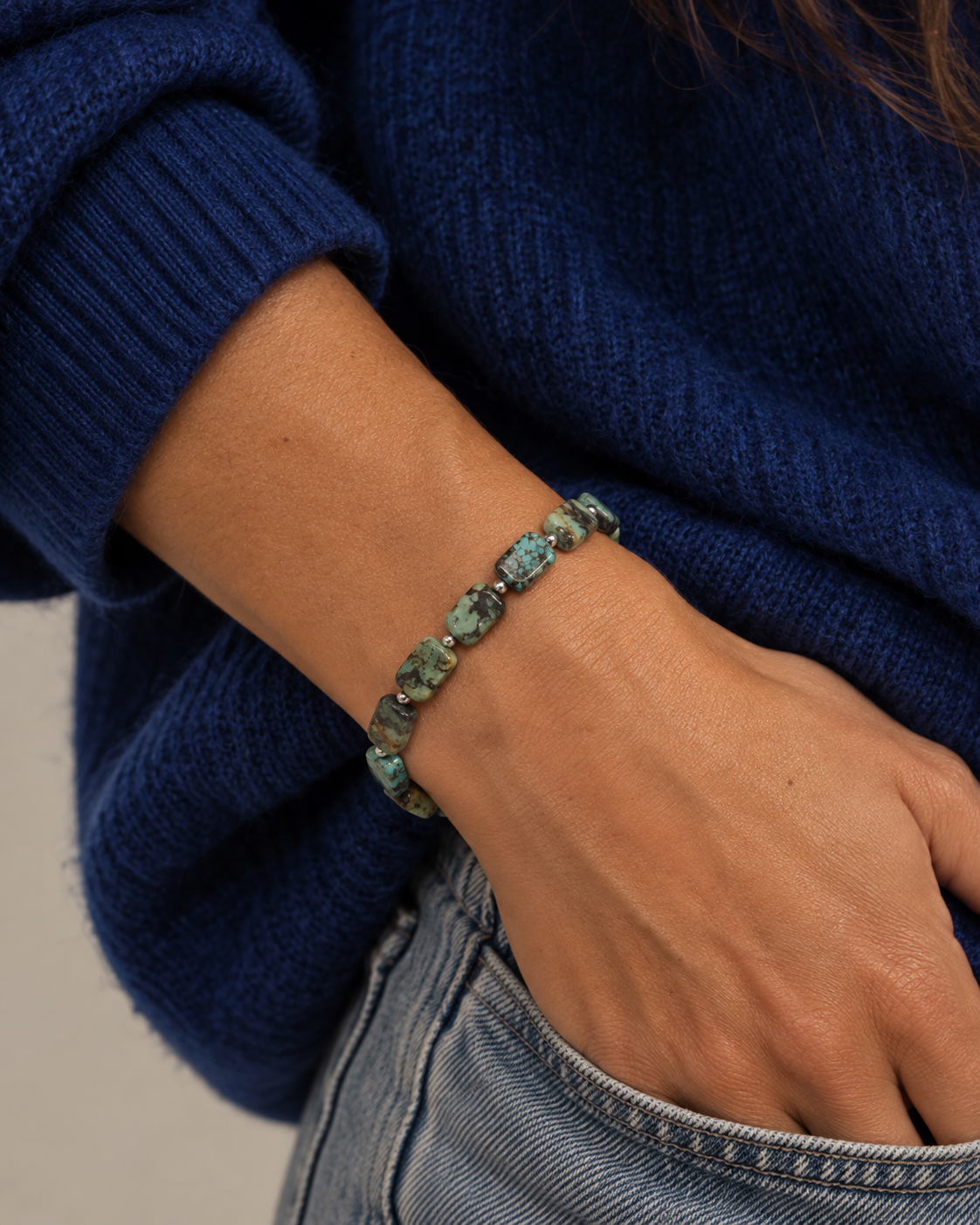 Pulsera Yahad Turquesa Africana