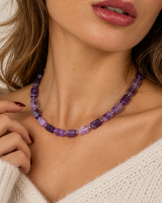 Yahad Amethyst Necklace