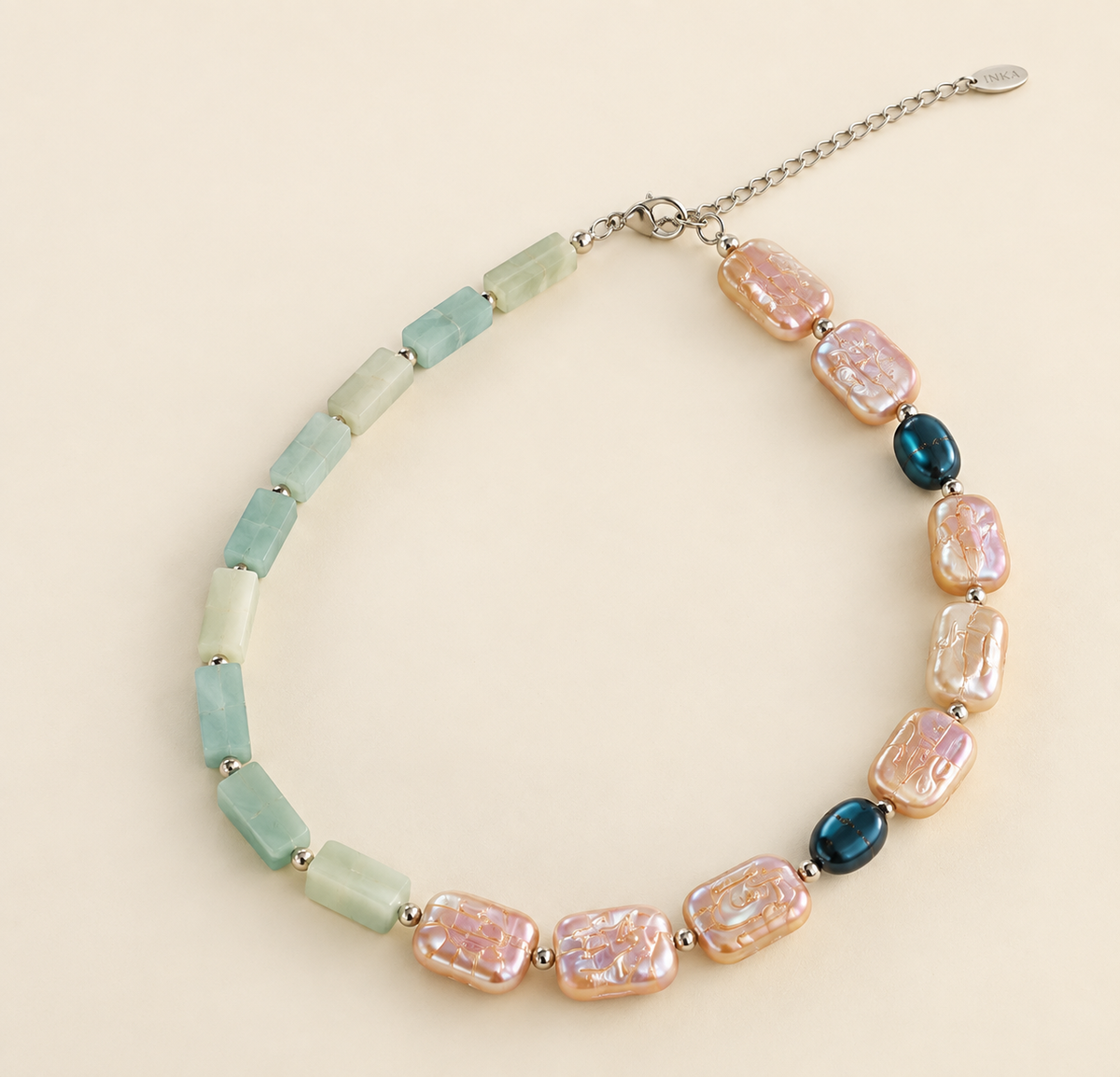 Red coral necklace