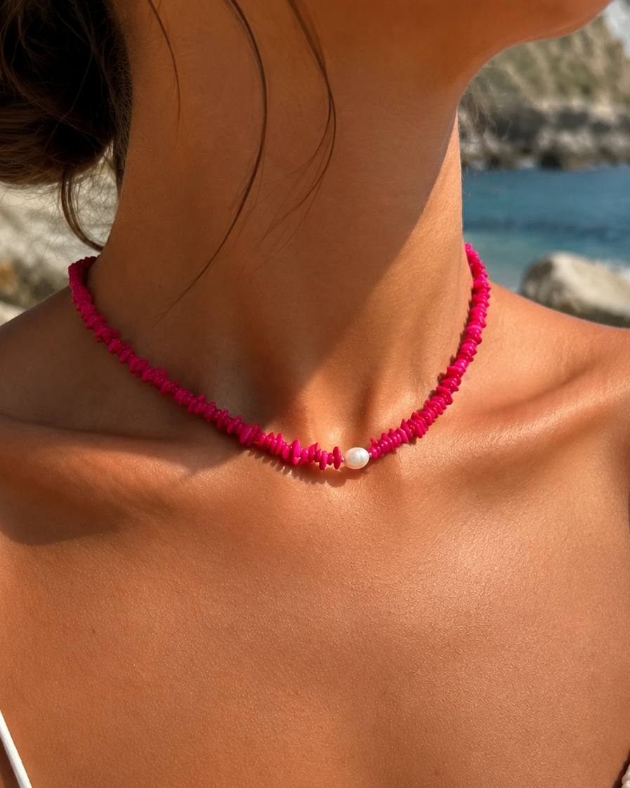 Nácar y Coral rosa