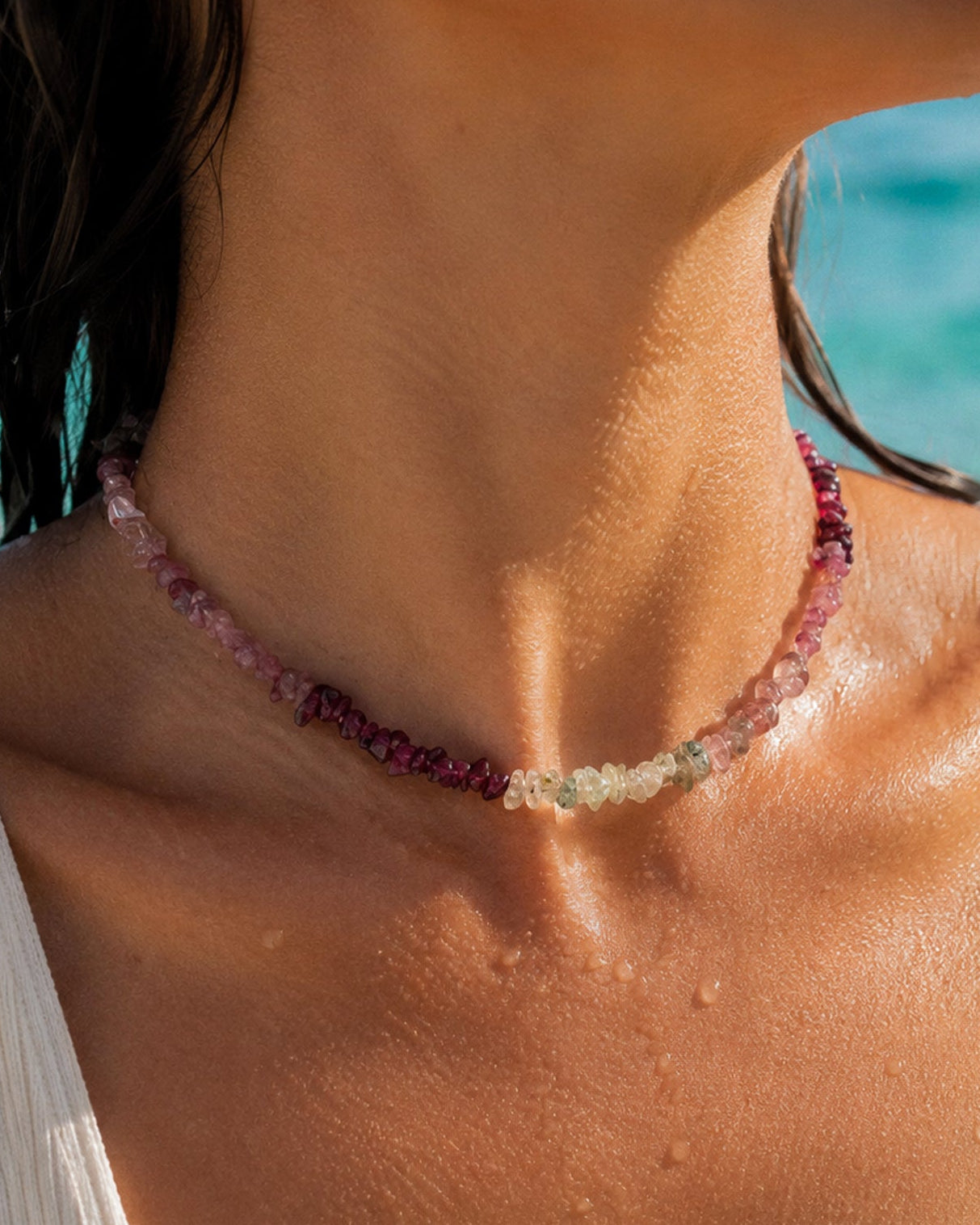 Collana LIV dodici pietre naturali