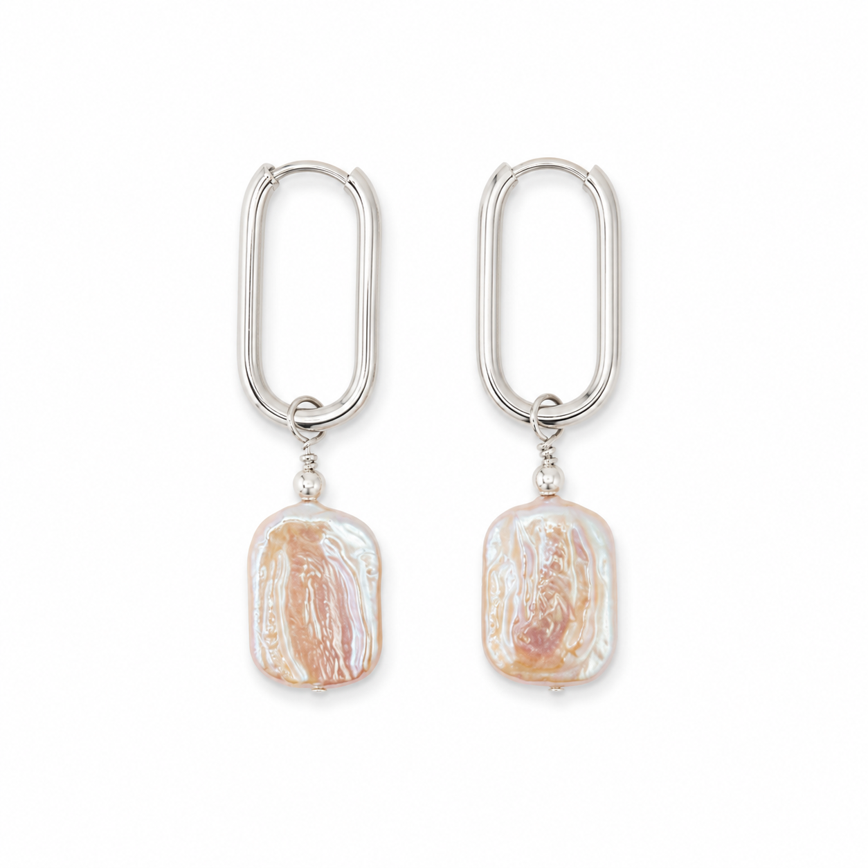 Ora Amazonite and Lemon Quartz Earrings