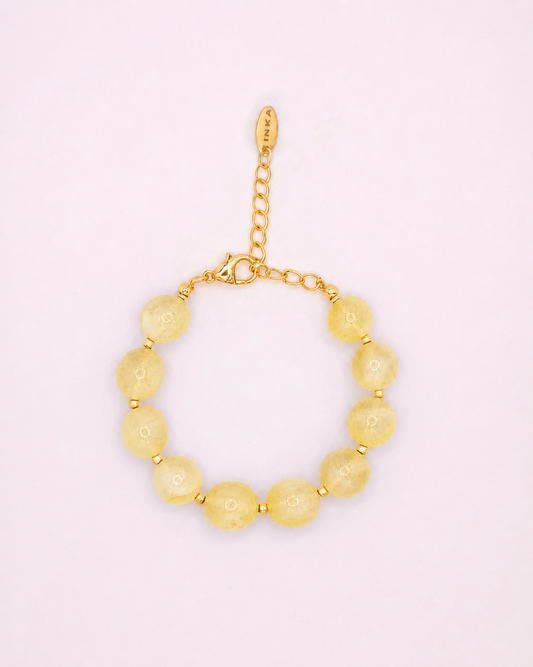 Bracelet Cara Jade Citron
