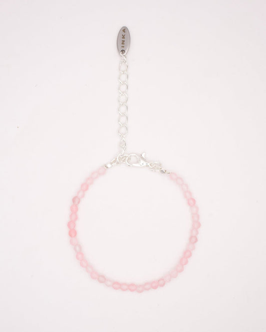 Bracciale Liv in quarzo rosa
