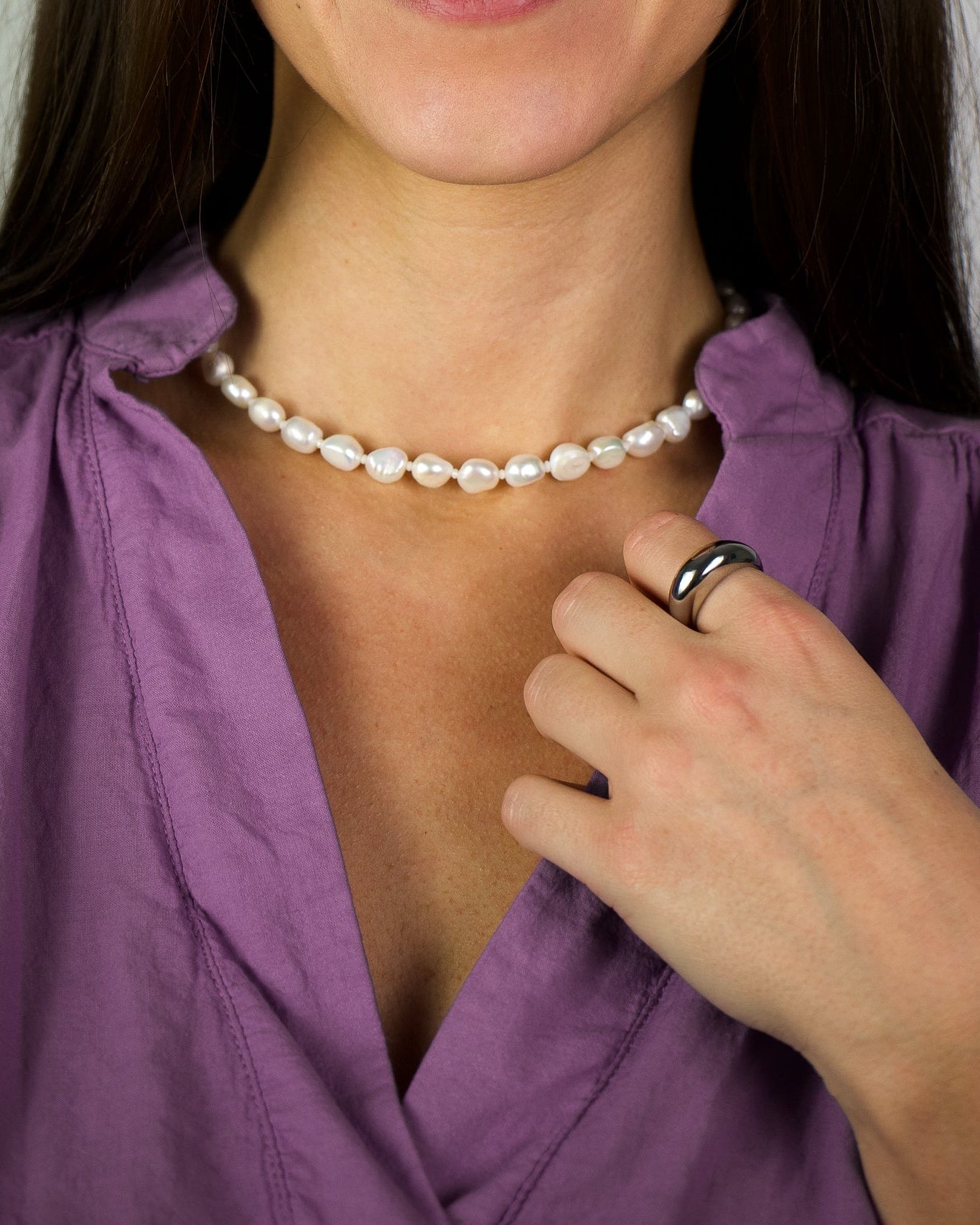 Rang de Nacres blanc