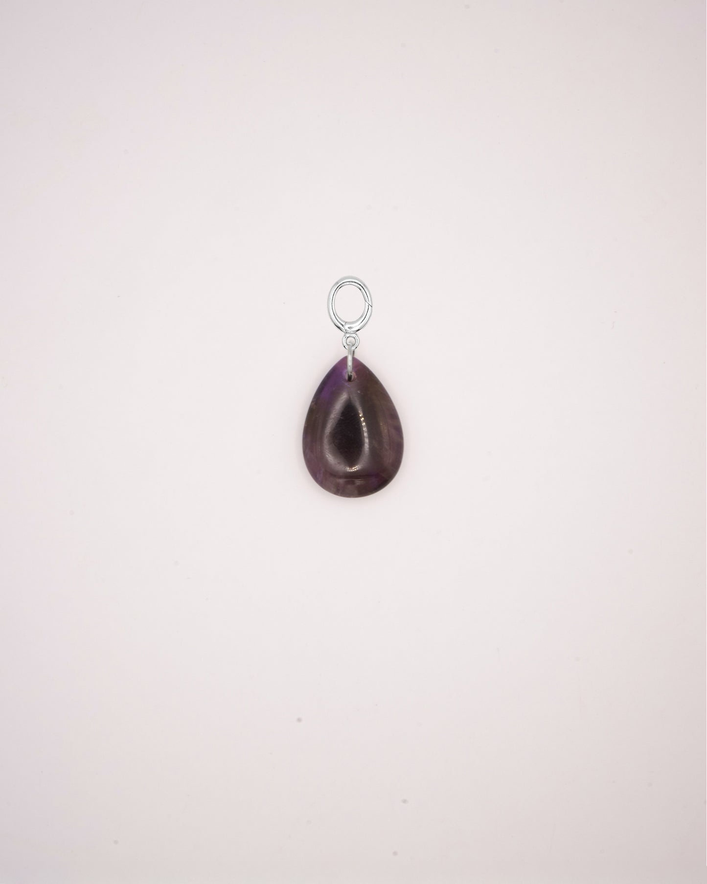 Pierre goutte Fluorite interchangeable