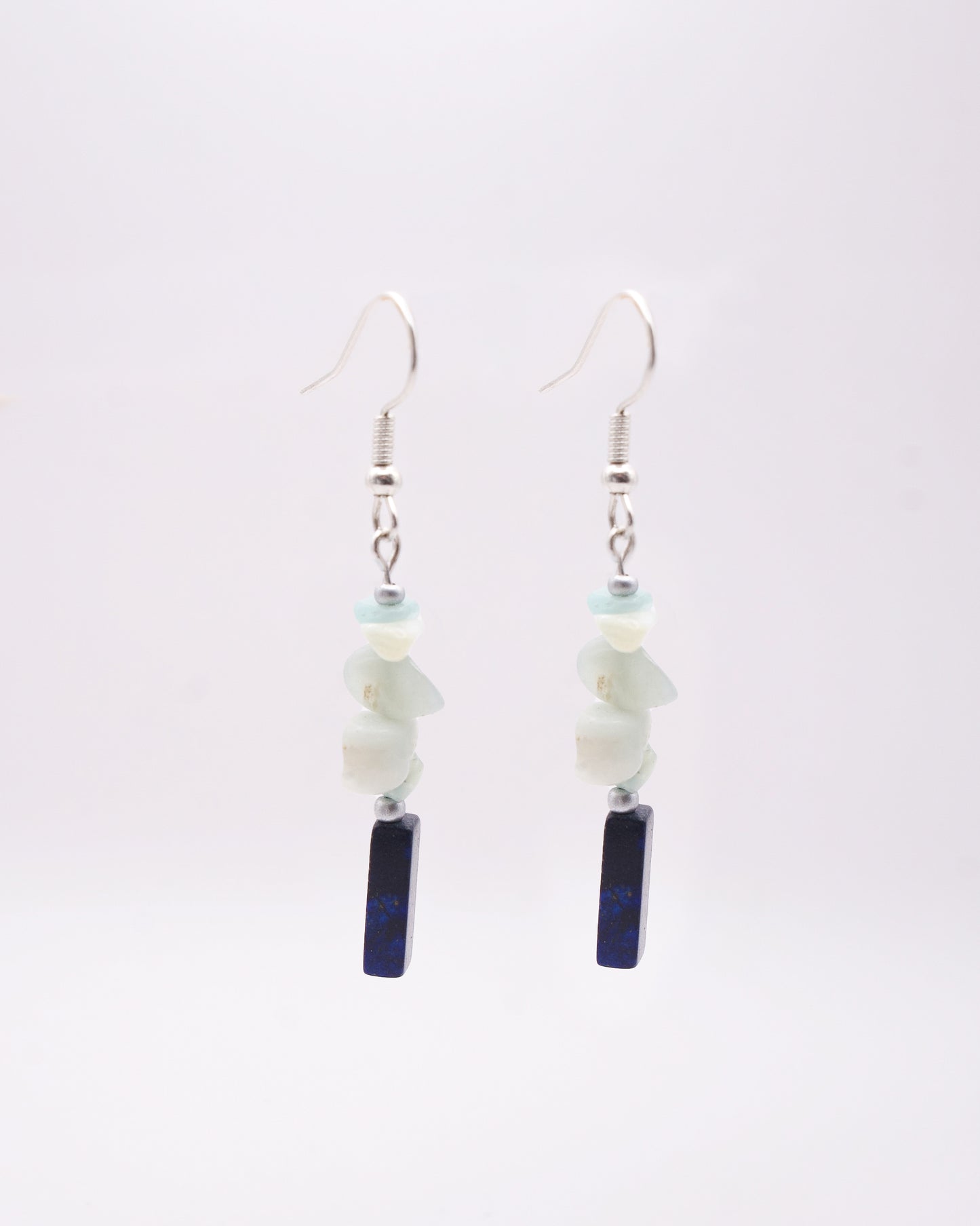 Orecchini in apatite Yahad