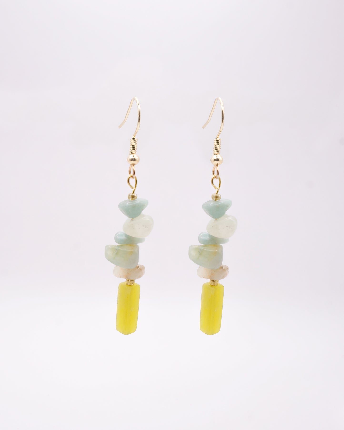 Orecchini in apatite Yahad